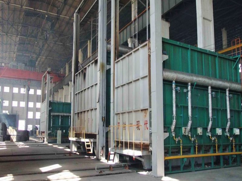 CNC controlled natural gas heat treatment furnace