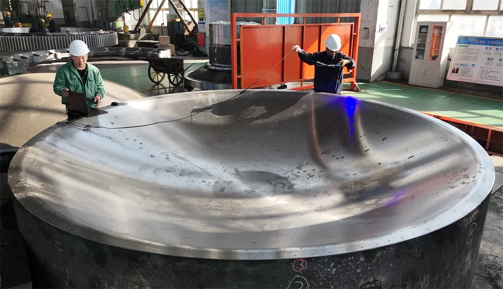 3D laser scanner for dimensional inspection of castings