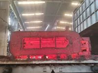 Heat Treatment — heavy steel casting production step 8