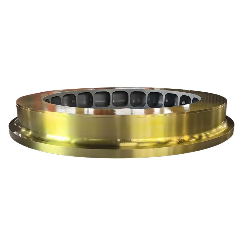 Heavy machine base bedplate steel casting