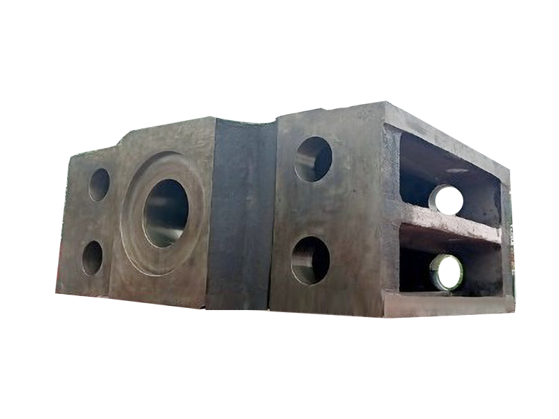 Hydraulic forging press crossbeam heavy steel casting