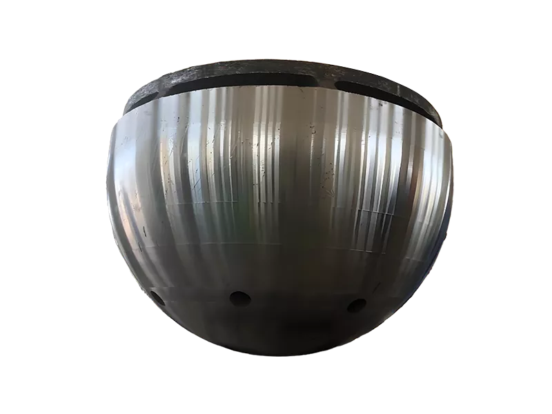 Hemispherical punch steel casting for tank head forming