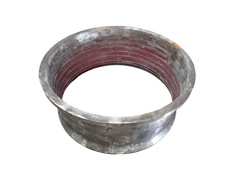 Blast furnace charging hopper steel casting