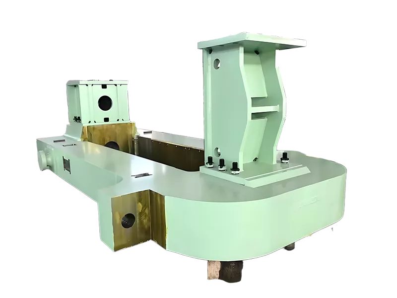 Heavy machine rack frame steel casting for mining equipment