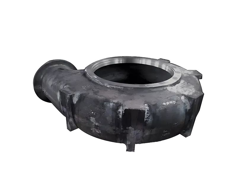 Slurry pump volute casing steel casting pressure tested