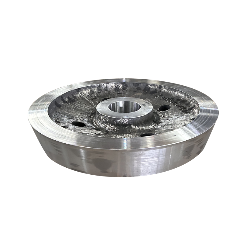 Rotary kiln thrust roller wheel stop casting